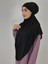 Hazır Sufle Baglamalı Pratık Esarp Khimar Siyah Renk 2