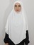 Hazır Sufle Baglamalı Pratık Esarp Khimar Ekru Renk 1
