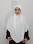 Hazır Sufle Baglamalı Pratık Esarp Khimar Ekru Renk 2