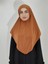 Namaz Örtüsü Hazır Büyük Esarp Malezya Modeli Khimar Tek Parca Hac ve Umre Icin Uygundur Kiremit 1