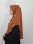 Namaz Örtüsü Hazır Büyük Esarp Malezya Modeli Khimar Tek Parca Hac ve Umre Icin Uygundur Kiremit 4