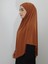 Hazır Sufle Baglamalı Pratık Peceli Büyük Esarp Khimar Kiremit Renk 5