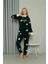 Welsoft Polar Kadın Kapşonlu Pijama Takımı 8512 1