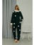 Welsoft Polar Kadın Kapşonlu Pijama Takımı 8512 5