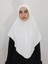 Namaz Örtüsühazır Büyük Esarp Malezya Modeli Khimar Tek Parca Hac ve Umre Icin Ekru Renk 1