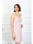 Kadın Ip Askılı Mürdüm Penye Gecelik 401 4