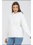 Tigerss Kadın Üç Iplik Şardonlu Kapşonlu Sweatshirt 1