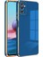 Samsung Galaxy A34 Kapak Kamera Korumalı Lazer Kesim Lüx Silikon Kılıf - Lacivert 1