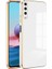 Samsung Galaxy A70 Kapak Kamera Korumalı Lazer Kesim Lüx Silikon Kılıf -Beyaz 1