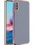 Samsung Galaxy A70S Kapak Kamera Korumalı Lazer Kesim Lüx Silikon Kılıf - Petrol Mavisi 1