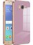 Samsung Galaxy J7 Kapak Kamera Korumalı Lazer Kesim Lüx Silikon Kılıf - Lila 1