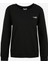 Siyah Kadın Bisiklet Yaka Sweatshirt D3WL-SWT28 1