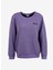 Lila Kadın Bisiklet Yaka Sweatshirt D3WL-SWT28 1