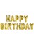 Happy Birthday Folyo Balon Set 36 cm Harf Balon 2