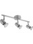 Seeseer LED Tavan Işık Dönebilen, Döner Tasarım, 3 Sıkılı Kolye Spot Işık Bar ile 3x 3 W GU10 LED Işık Ampuller, Açı Ayarlanabilir Kapalı Lig (Yurt Dışından) 1