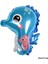 Okyanus Hayvanları Deniz Canlıları 1 Yaş Balon Set Deniz Anası Deniz Atı Happy Birthday Balon Set 4