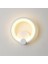 Yaratıcı LED Duvar Lambası Yatak Odası Başucu Akrilik Duvar Lambası Oturma Odası Balkon Merdiven Koridor Koridor Dekoratif Lambalar (Sıcak Beyaz) (Yurt Dışından) 2