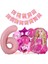 Barbie 6 Yaş Balon Seti Barbie Konsept Parti Barbie Pembe Doğum Günü Balon Seti 1