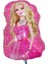 Barbie 6 Yaş Balon Seti Barbie Konsept Parti Barbie Pembe Doğum Günü Balon Seti 2