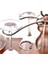 Yaratıcı Güzellik Ince Bel Kupası Tutucu Asmak 6 Adet Goblet Şarap Rafı Metal Dayanıklı Bar Chateau Şarap Aksesuarları Depolama Araçları | (Yurt Dışından) 4