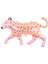 Parti Station Pembe Leopar Balon 100 cm Parti Konsept Doğum Günü Balon Set Jungle Leopar Kaplan Balon 2