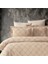 Damask Lyocell Bej Çift Kişilik Nevresim Takımı 1