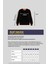 Erkek Indigo Çift Bisiklet Yaka Standart Rahat Kesim Sweatshirt 7