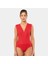 Türen Kruvaze Yaka Kolsuz Çıtçıtlı Body 3