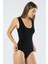 Türen Kadın Lazer Kesim Pamuklu Çıtçıtlı Body 2