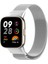 Xiaomi Redmi Watch 3 Metal Mıknatıslı Kordon - Gümüş 1