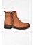R374050402 Taba Süet Alçak Tabanlı Kadın Bot 5