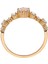 Pırlanta ve Morganite Taşlı Petra Yüzük 0402R0027 3