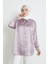 Saten Tunik-Lila 1