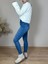 Lacivert Yüksek Bel Küçük Lazerli Skinny Jean 4