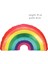 Rainbow Gökkuşağı Şeklinde Folyo Balon 7 Renk 91 x 57 cm 1 Adet Hawa 1