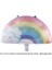 Rainbow Gökkuşağı ve Gülen Yüz Bulut Şeklinde Folyo Balon 7 Renk 54 x 43 cm 1 Adet Hawa 1