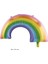 Rainbow Gökkuşağı Şeklinde Folyo Balon 7 Renk 83 x 55 cm 1 Adet Hawa 1