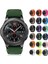 Samsung Gear S3 ve Huawei Watch Gt Gt2 Silikon Kordon Kayış 1