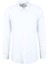 Slim Fit Klasik Yaka Düz Beyaz Erkek Gömlek GM1007100526 1