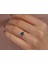 Pırlanta ve London Blue Topaz Taşlı Rosetta Yüzük 0402R0040 4