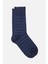 Erkek Modal Tekli Jean Soket Çorap A-13087-J 2