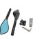 Motosiklet Aynası Cnc Alüminyum Düz 8-10MM/TERS 10MM 1