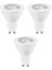 Ledvalue 4,5W (50W) PAR16 GU10 Spot Ampul 6500K Beyaz - 3 Adet Çanak Lamba 2