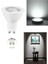 Ledvalue 4,5W (50W) PAR16 GU10 Spot Ampul 6500K Beyaz - 3 Adet Çanak Lamba 5
