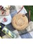 Stil 4 2022 Ins Popüler Kadınlar El Yapımı Yuvarlak Plaj Omuz Çantası Bali Daire Hasır Çanta Yaz Dokuma Rattan Çanta Kadın Messenger Çanta (Yurt Dışından) 3