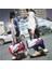 Kırmızı Omuz Çantası Kadın Spor Çantası Moda Dikiş Tasarımcısı Çanta Haftasonu Seyahat Çantası Erkekler Için Bayan Yoga Paketi Marka Yüzme Ayakkabı Çantaları Seyahat Için (Yurt Dışından) 5