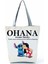 HL1645 Lilo Stitch Disney Lilo Stitch Çanta Kadın Eko Yeniden Kullanılabilir Alışveriş Çantası Plaj Yüksek Kapasiteli Tote Sevimli Karikatür Omuz Çantası Özel Desen (Yurt Dışından) 1