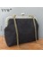Siyah Çin Tarzı Cheongsam Çanta Dantel Örgü Vintage Zarif Tüm Maç Crossbodybag Düğün Veya Parti Maç Için Kadın Çanta (Yurt Dışından) 4