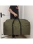 Büyük Siyah Unisex Ince Katlanır Bagaj Çantası Büyük Kapasiteli Giyilebilir Duffle Çanta Rahat Hafif Erkek Çanta Haftasonu Oxford Giyim Saklama Poşetleri (Yurt Dışından) 5