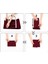 5blue Y Katlanır Seyahat Çantası Kadın Seyahat Bagaj Çantaları Büyük Kapasiteli Mavi Mektup Baskı Taşınabilir Tote Duffel Set Gecelik Bayan Erkekler Için (Yurt Dışından) 2